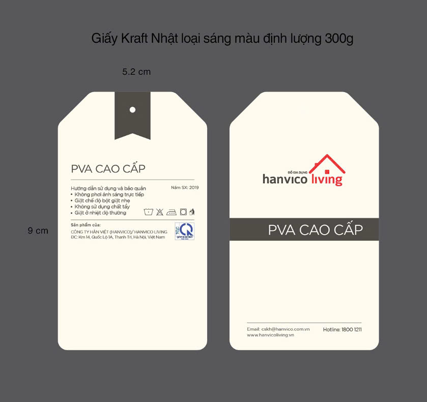 Những chiếc tag, mác được sử dụng phổ biến trong ngành thời trang, đồ gia dụng